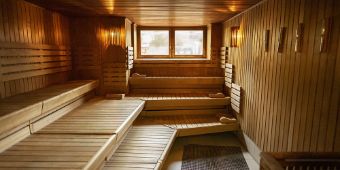 Finnische Sauna