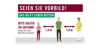 corona-abstand und mns