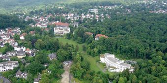 Luftansicht Asklepios Neurologische Klinik Falkenstein