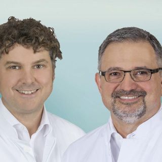 Bild: Dr. Josef Zäch und Dr. Ivor Dropco