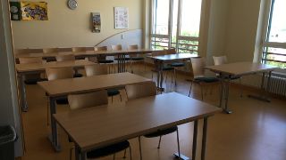 Ein Klassenzimmer