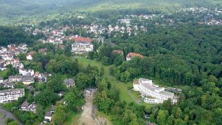 Luftansicht Asklepios Neurologische Klinik Falkenstein