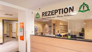 Rezeption Asklepios Klinikum Uckermark